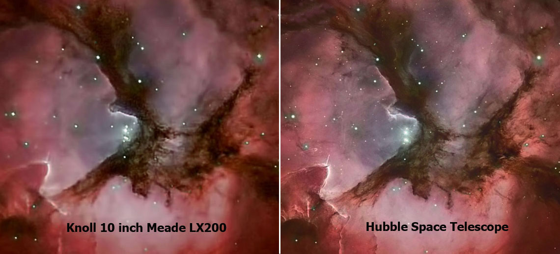 Image: M20 Trifid Nebula by Pat Knoll