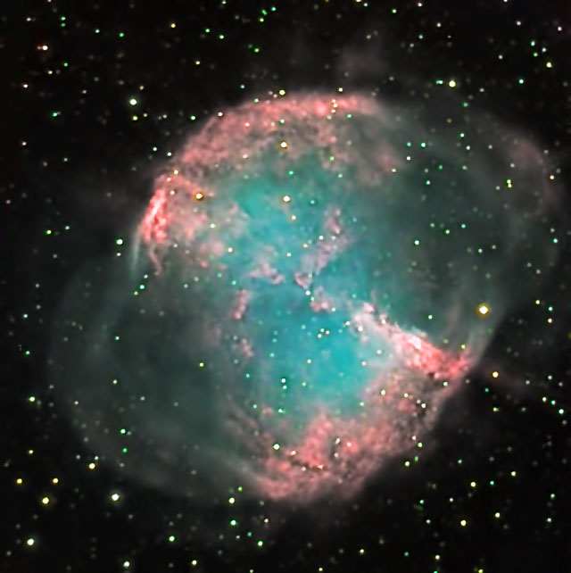 Image: M27/Dumb-bell Nebula by Pat Knoll - 2007-2008