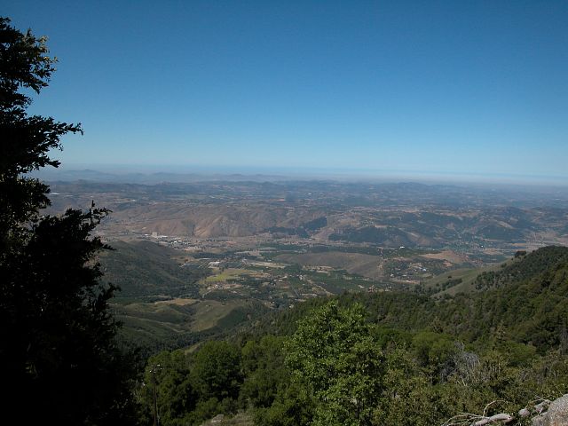 Valley Center from Palomar Mountain by Paula Knoll